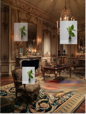 A3261 [实景图片]整木家装 护板墙 柜类 美式护板墙 高清图片素材