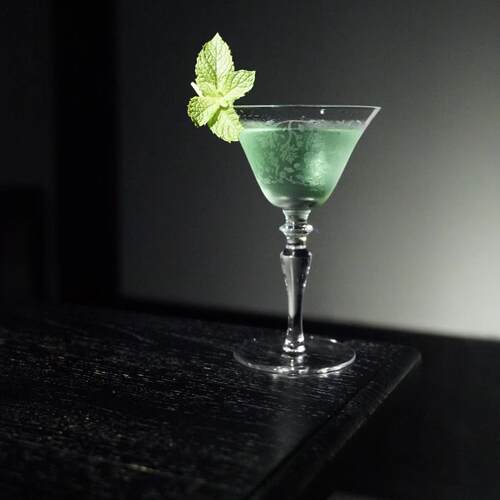 日式烤花古典马天尼杯玻璃高脚杯鸡尾酒杯马提尼杯调酒杯罗马柱