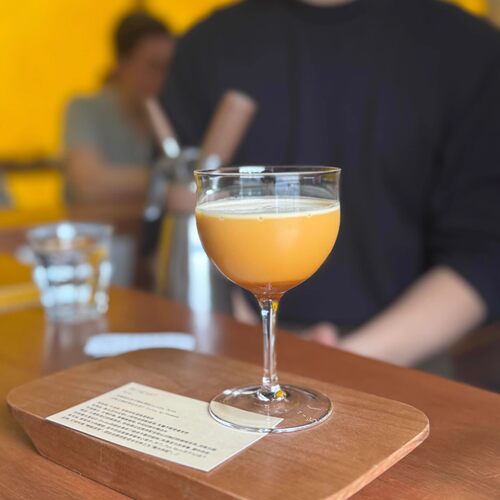 日式高脚鸡尾酒杯咖啡拿铁杯