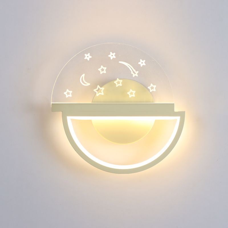 创意智能语音控制氛围走廊新款卧室床头背景墙沙发楼梯阳台壁灯具