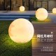 月球灯户外太阳能草坪灯庭院月亮灯露台造景院子花园布置防水地埋