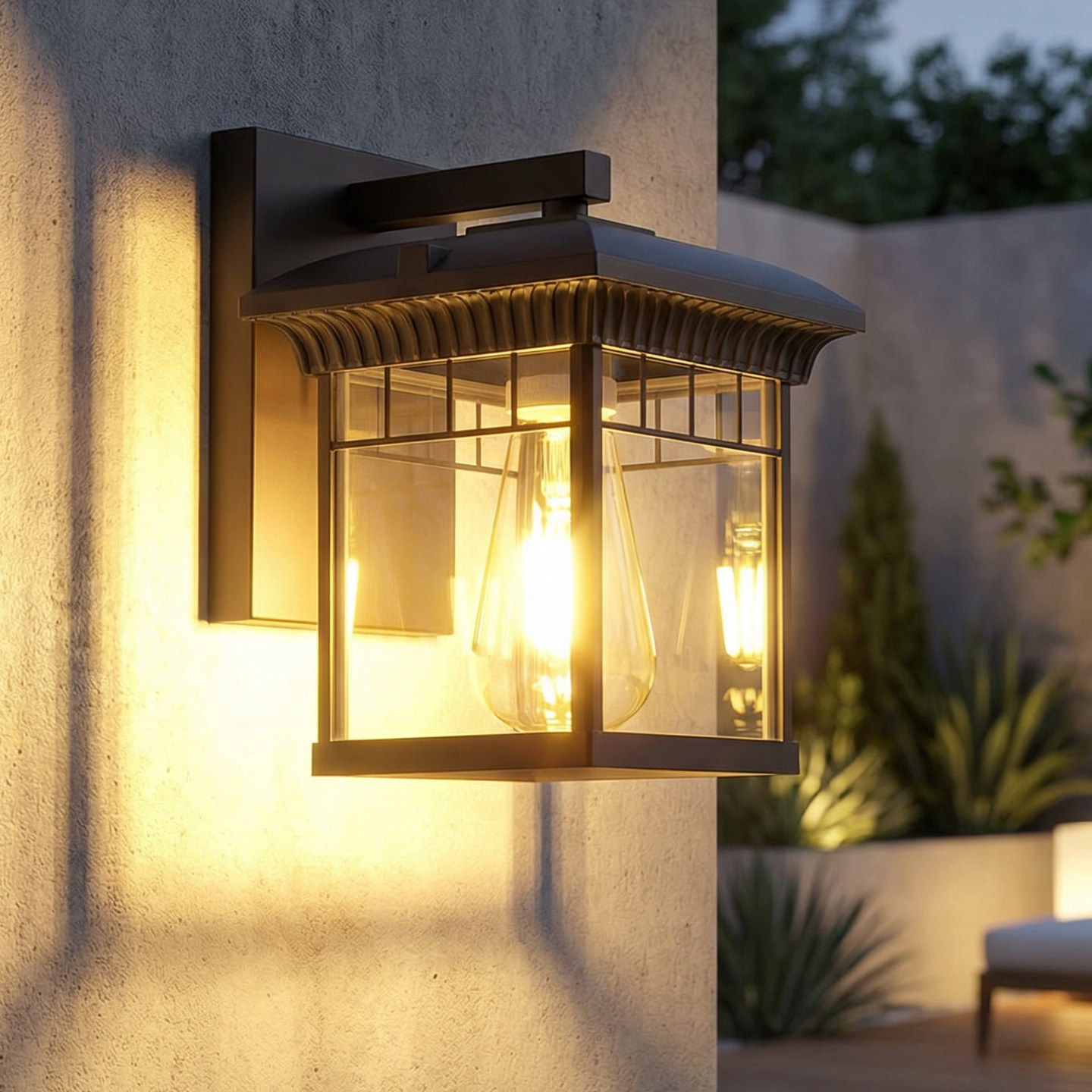 太阳能壁灯户外新中式防水别墅家用复古室外庭院阳台外墙照明灯,家装灯饰光源,户外壁灯,淘宝优惠券,粉丝福利购,淘宝优惠卷