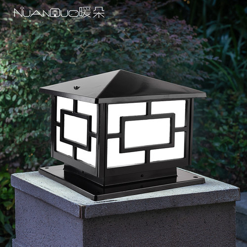 暖朵柱头灯户外围墙大门防水别墅