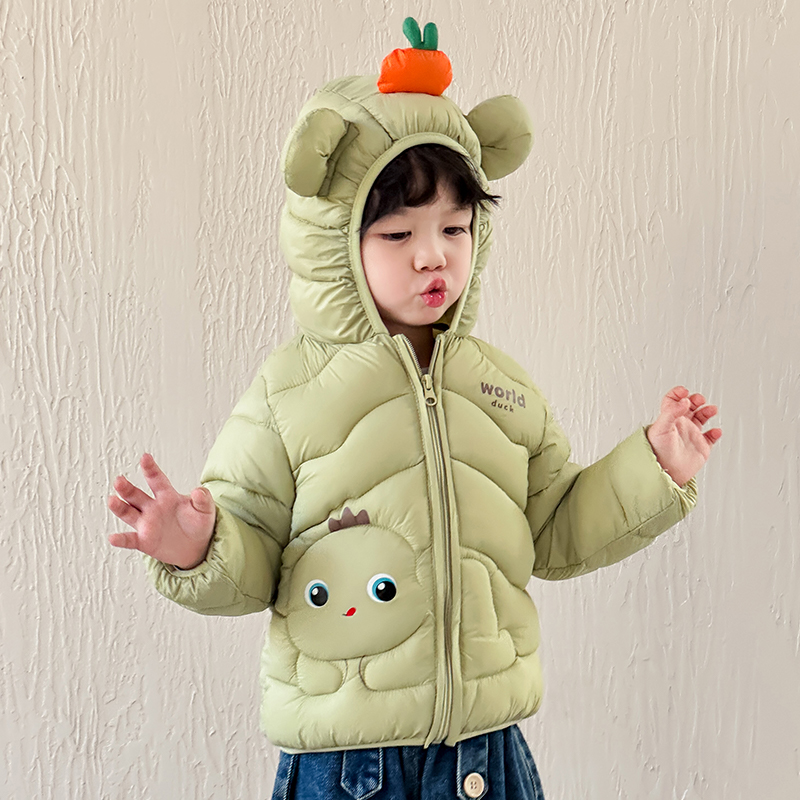 儿童卡通棉服秋冬款宝宝棉袄外套