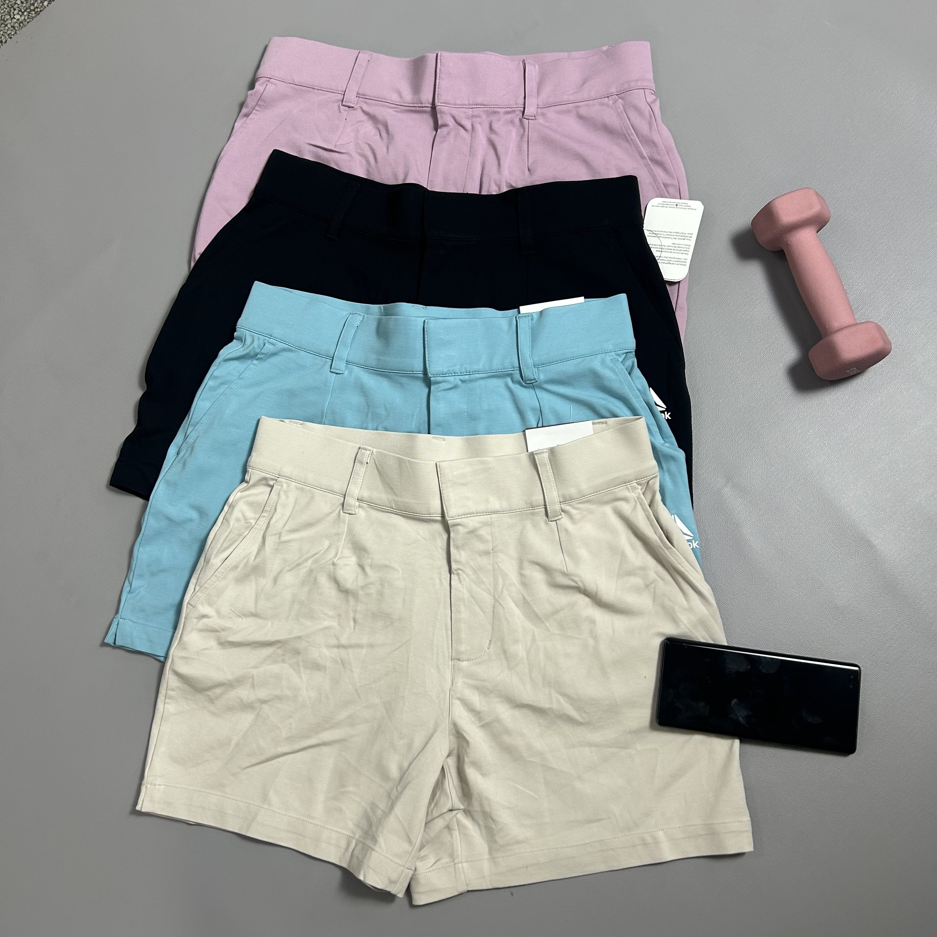 男士运动速干短裤跑步裤带抽绳拉链口袋羽毛球训练裤大码透气薄款