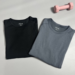 莫代尔抓绒秋衣秋裤自发热抗菌锁温薄绒速干运动打底衫打裤圆领男