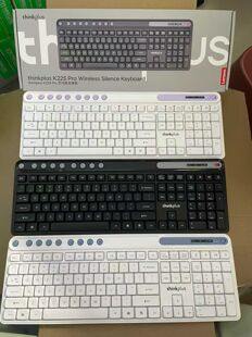 ThinkPlus K225 Pro无线键盘静音键盘笔记本台式电脑通用