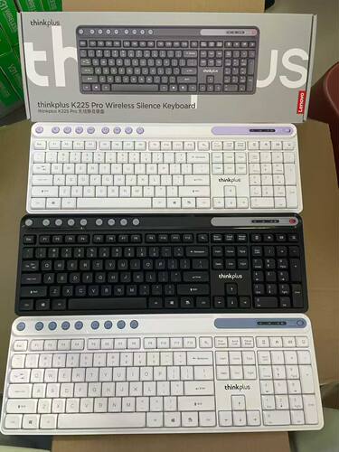 ThinkPlus K225 Pro无线键盘静音键盘笔记本台式电脑通用