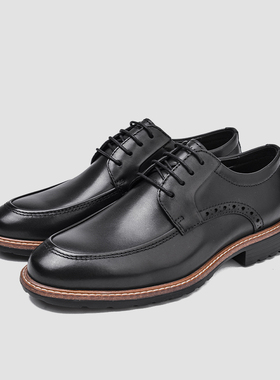 金利来专柜男鞋2025春季新超轻时尚商务G202510572SCB正装皮鞋AAB