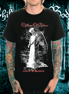 Children Of Bodom博多之子重金属摇滚乐队T恤男