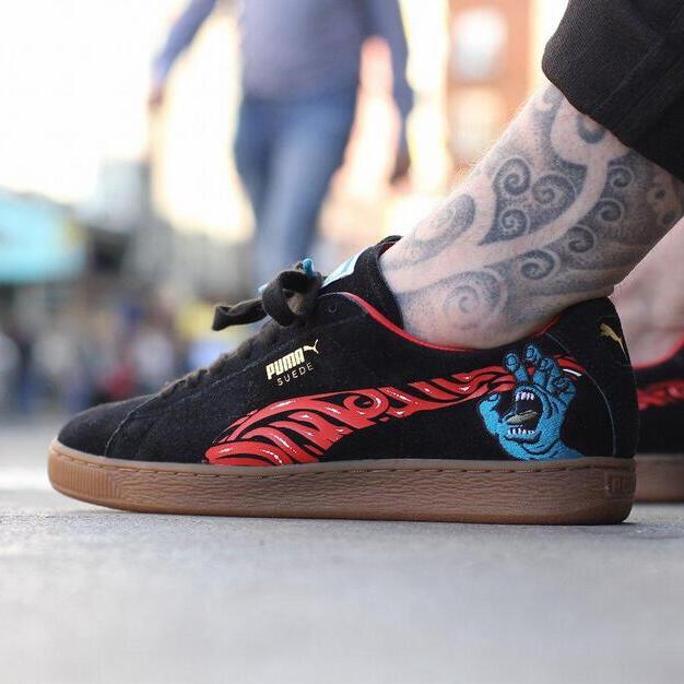 ´ú¹ºPUMA±ëÂíÁªÃûSANTA CRUZ Suede¾µäÈÞÃæ¼â½ÐÖ®ÊÖÄÐÐÝÏл¬°åЬ