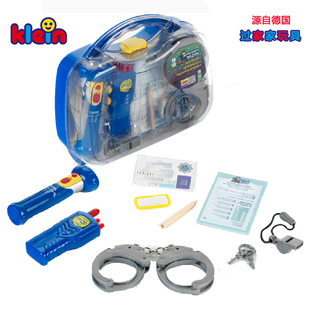 klein警察工具套装 儿童小警察玩具仿真抓小偷装备工具衣服过家家