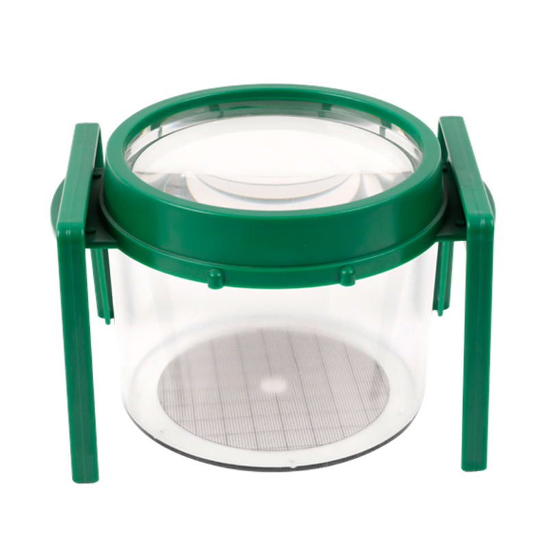 幼儿园教具科学实验器材2.3倍大型放大镜儿童男孩女孩户外观察类