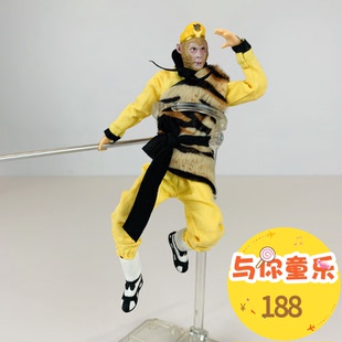 正版西游记手办齐天大圣孙悟空6寸可动人偶玩具模型礼物成人玩具