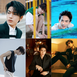 张凌赫海报周边墙贴宿舍咖啡厅KTV酒吧网吧茶餐厅密室装饰画壁纸