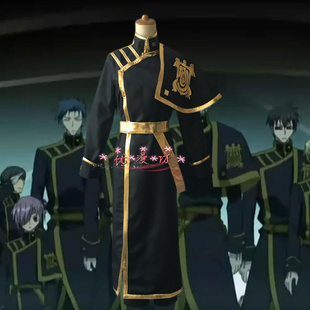 神幻拍档07ghost黑白合柯纳兹修 加哈鲁塞cosplay服装