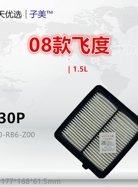 8830P适配09款飞度 09款锋范 1.3L 1.5L 空气滤芯清器进气格滤网
