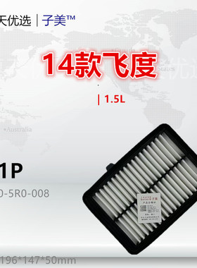 841P适配LIFE XRV 哥瑞 竟瑞 缤智 锋范 飞度 1.5L空气滤芯清器