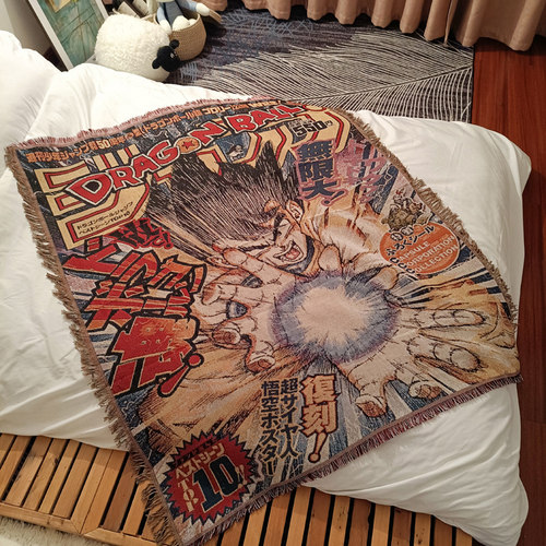 卡通动漫日式沙发休闲毯