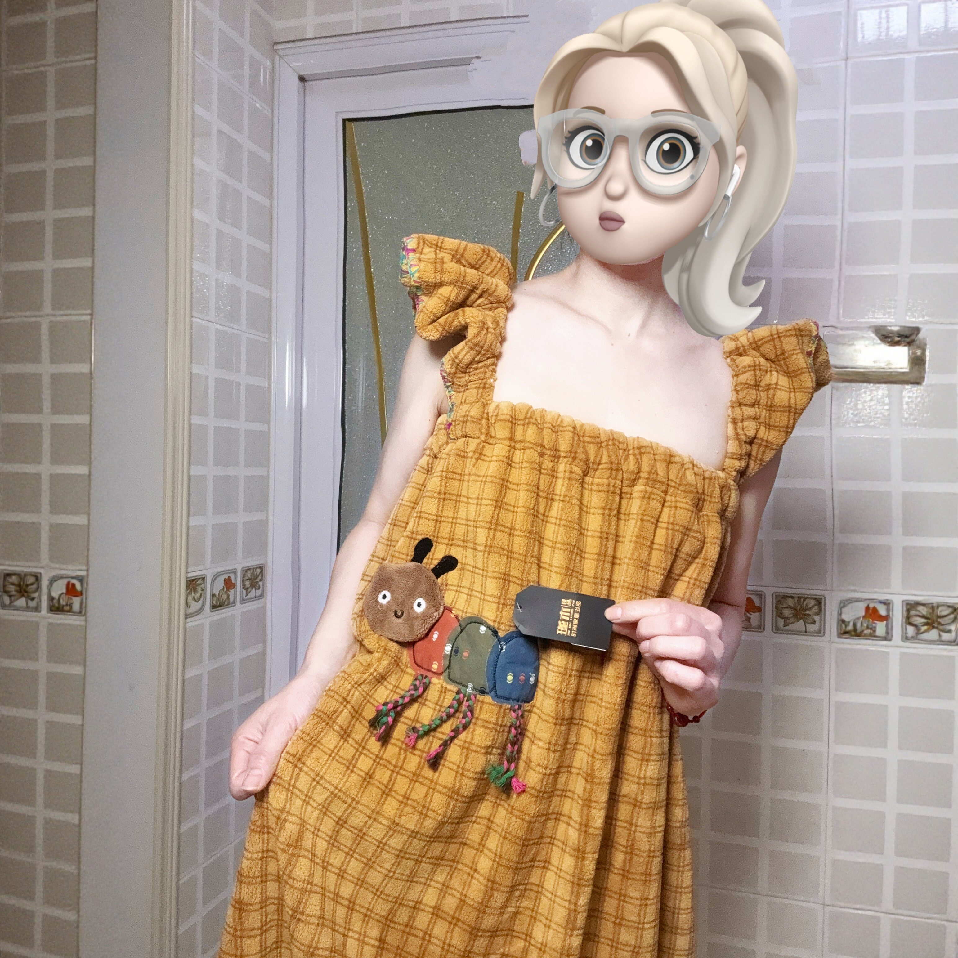 瑾木良品浴巾女珊瑚绒吸水速干加厚加大不掉毛家用成人浴裙浴袍