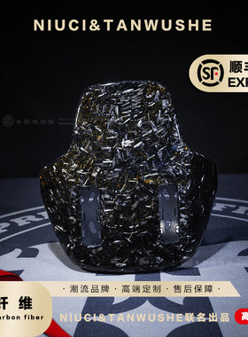 九号电动车机械师二代Mmax2改锻造金箔金银粉碳纤维外壳挡风板