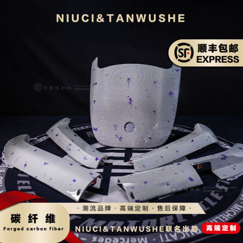 九号电动E系列E100/E125/E200P改装白蜂窝紫箔纤维外壳原厂