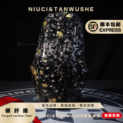 九号电动车猎户座DZ110P原车改装锻造金箔外壳车头挡风板