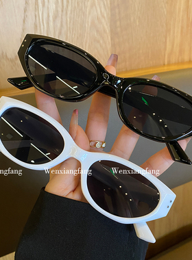 复古显脸小猫眼墨镜女2025年春