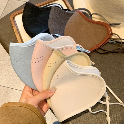 保暖立体口罩女冬季高颜值户外骑