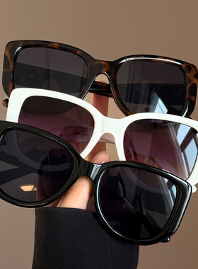 2026新款复古方框墨镜高级感遮阳