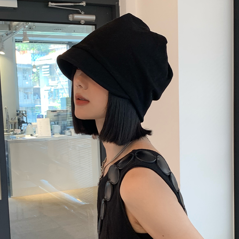 大头围时尚百搭堆堆帽