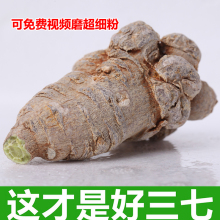 云南文山三七头中药材20头特级十头正品 官方旗舰店野生30田七500g