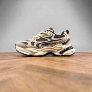 外贸2026新款网面增高老爹鞋男46码时尚轻便厚底运动鞋45码潮百搭