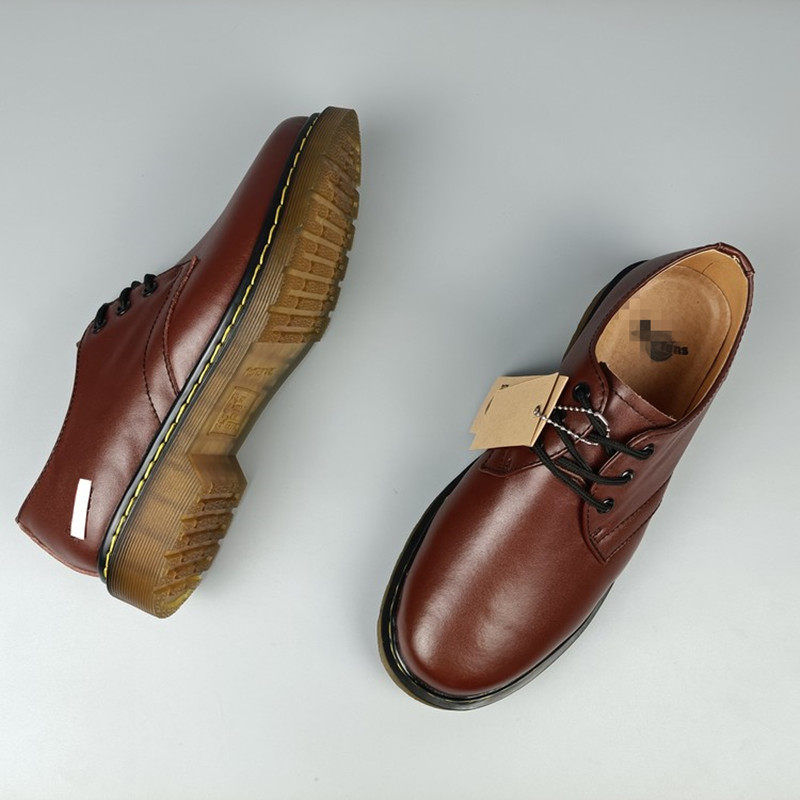 稀缺捡漏外贸尾单牛津底低马丁靴