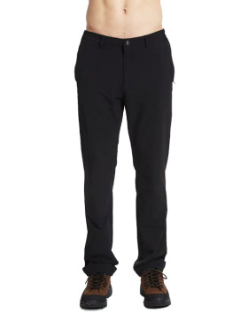 CARAVA喀尔沃男不加绒薄款纯色休闲软壳裤防水防风497695