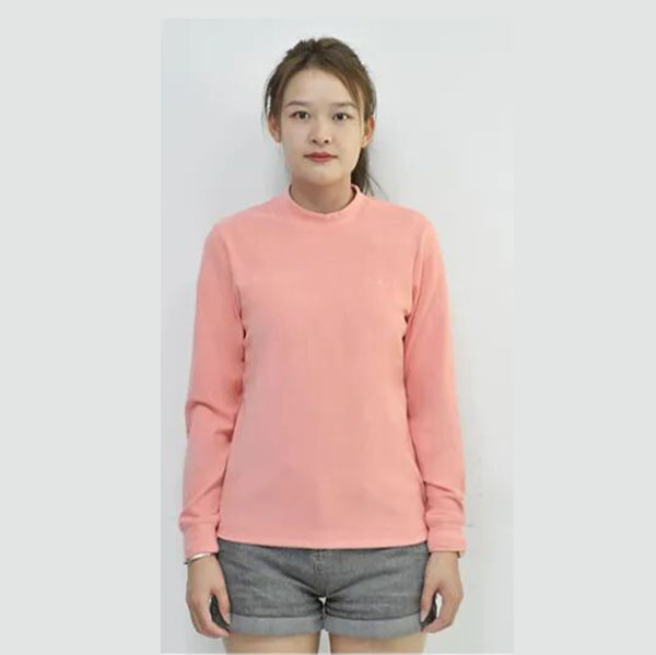 CARAVA喀尔沃女户外圆领保暖透气休闲套头抓绒衣轻便弹力4531102