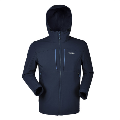 喀尔沃正品carava专业加绒软壳衣