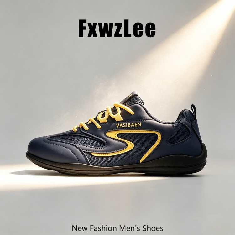 【高街机能】FxwzLee2026夏季美式风德训鞋子男款小众设计赛车鞋