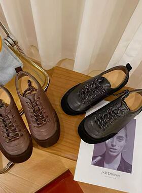 VK定制 韩版真皮时尚休闲运动鞋女23-99