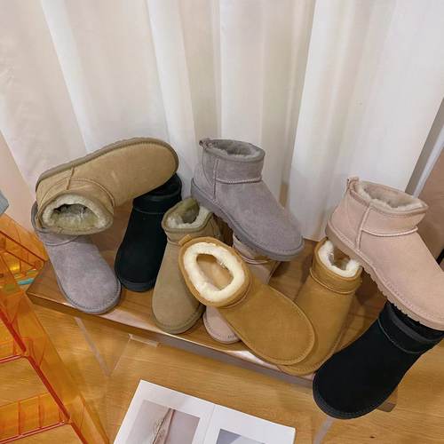 羊毛时尚休闲雪地靴女5854-3