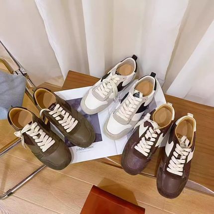 VK定制 韩版真皮时尚休闲运动鞋女53-77