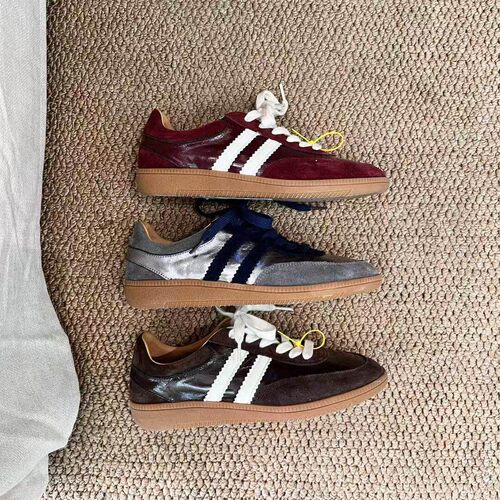 韩版真皮时尚休闲运动鞋女