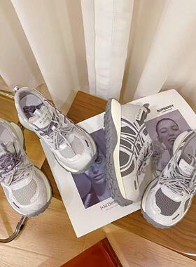 VK定制 韩版真皮时尚休闲运动鞋女653-69