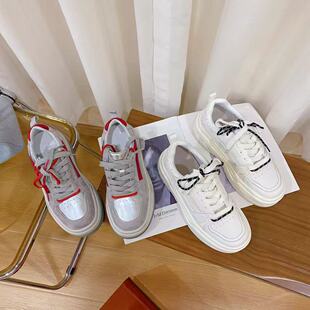 VK定制 韩版真皮时尚休闲运动鞋女188-57/5500-260