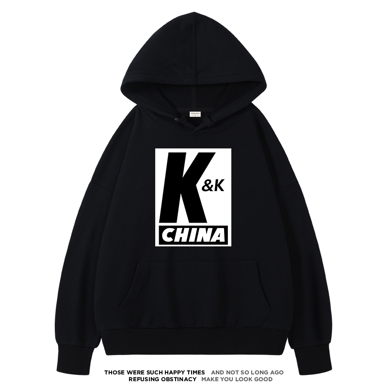 kk队服长袖97同款女士连帽宽松卫衣10-30新券