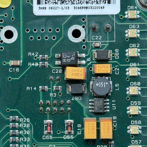 台州设备ABB配件板ALED-02通信板3HNE06226-1