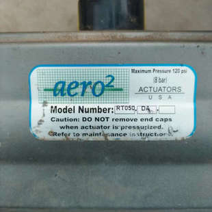 台州设备AERO2气动执行器弹簧复位器RT050-DA气动球阀，感兴