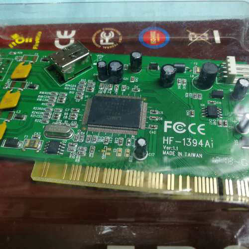 台州设备台湾HF-1394Ai REV 1.1 火线卡2口