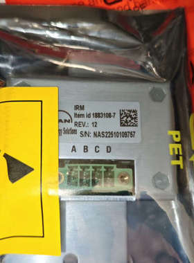 台州设备IRM绝缘电阻检测模块，P/N:1883108-7，REV.