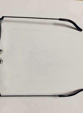 台州设备ROBERI&FRAUD小圆框墨镜，黑色金属镜框，带盒子